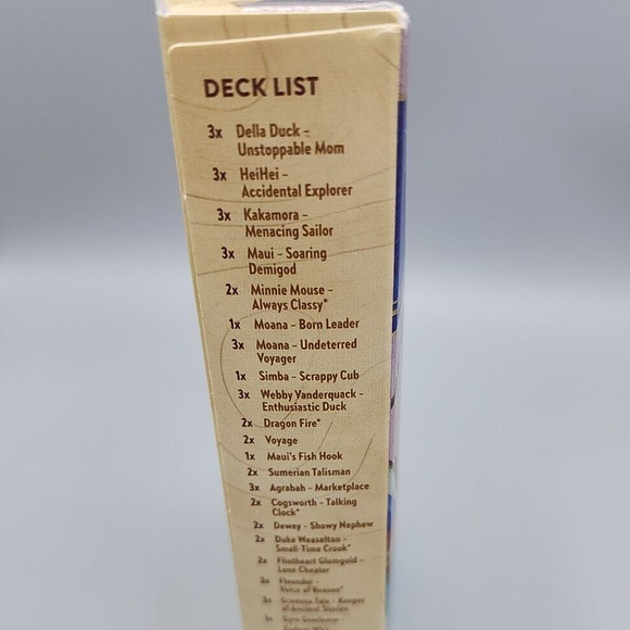 Disney Lorcana Into the Inklands Starter Deck - Moana & Scrooge Factory Sealed - Picture 5 of 9